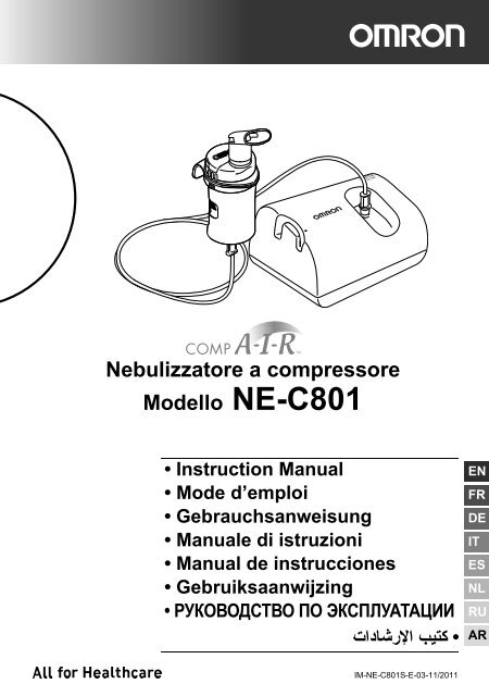 Nebulizzatore a compressore Modello NE-C801 - Omron Healthcare