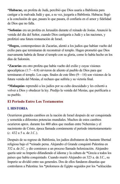 Diccionario Biblico - A-M