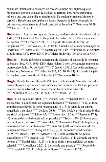 Diccionario Biblico - A-M