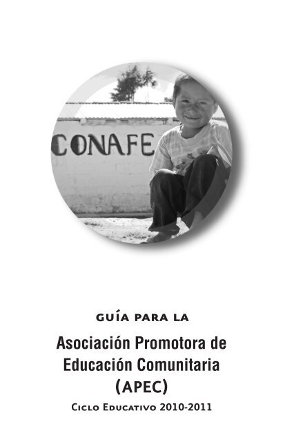 GuÃ­a para AsociaciÃ³n Promotora de EducaciÃ³n ... - conafe.edu.mx