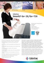 Colortrac SmartLF Gx+ 28/Gx+ T28 - Document Management