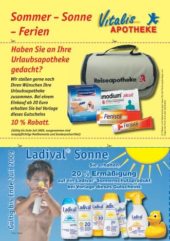 Ladival® Sonne - Vitalis Apotheke Bremen