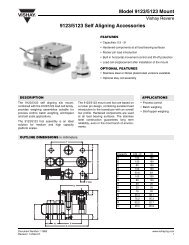 Model 9123/5123 Mount 9123/5123 Self Aligning Accessories