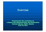 Exercise Library(pdf) - KUET