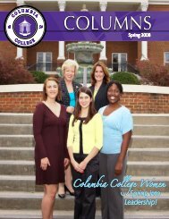 Spring into Leadership! - Columbia College