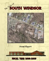 The Town of Annual Report - Town of South Windsor