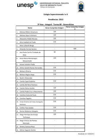 Atividades AcadÃªmicas Complementares