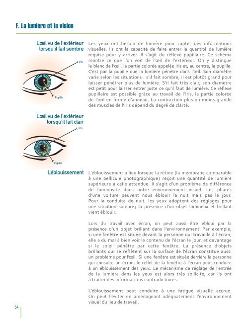 Ergonomie-Travail de bureau avec Ã©cran de visualisation - cgsst