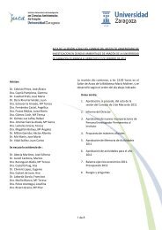 ACTA DE LA SESION DEL EQUIPO DE DIRECCION DEL ... - IUCA