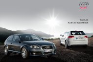 Audi A3 Audi A3 Sportback