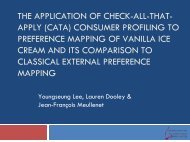 The application of check-all-that-apply consumer profiling to ...