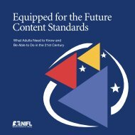 Equipped for the Future Content Standards: What Adults