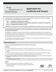 HAFI Application for Landlords and Tenants - BC Housing