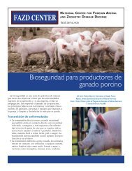 Bioseguridad para productores de ganado porcino - Stephanie Leary