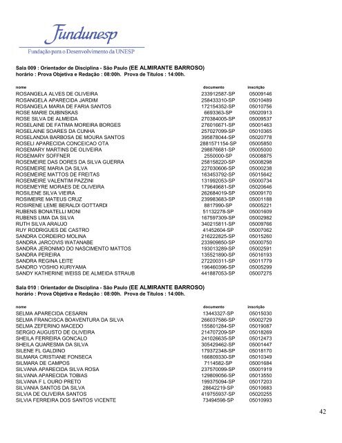 A Fundação para o Desenvolvimento da UNESP - FUNDUNESP ...