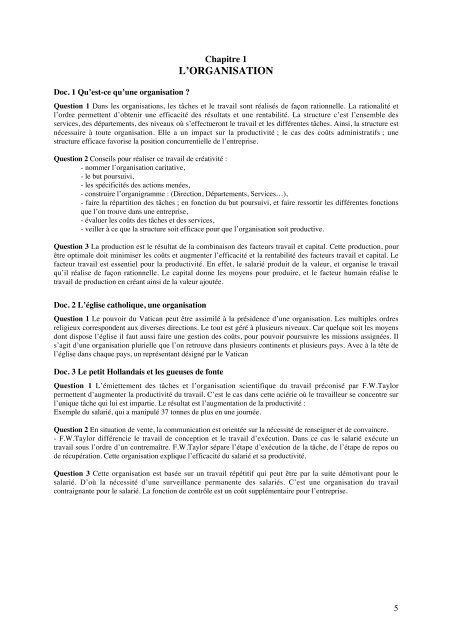 Management et gestion des unitÃ©s commerciales - Editions BrÃ©al