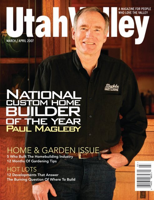 home & garden issue - Magleby Construction