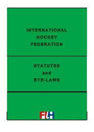 FIH Statutes and Bylaws.pdf - International Hockey Federation