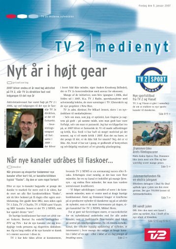 Nyt Ã¥r i hÃ¸jt gear - Tv2