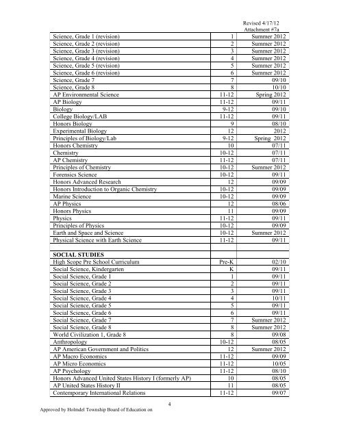 agenda regular business meeting wr satz school library - Holmdel