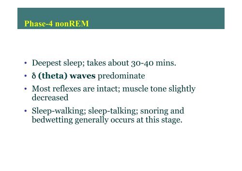 Physiology of Sleep