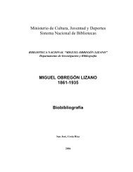MIGUEL OBREGÃN LIZANO 1861-1935 BiobibliografÃ­a - Sinabi