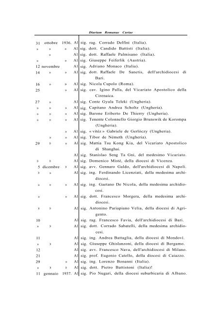 ACTA APOSTOLICAE SEDIS - Libr@rsi