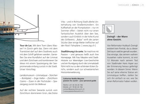 Swissguide Zürich - Deka (Swiss)