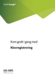 Kom godt i gang med Klovregistrering - DLBR IT