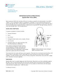 MONONUCLEOSIS (INFECTIOUS) Epstein-Barr Virus (EBV)