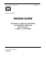 Design Guide Manaual - Norfolk District - U.S. Army