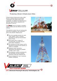 v-alert cellular - GM Advanced Security Technologies Ltd.