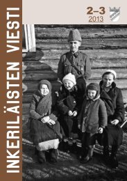 2/2013 - Suomen Inkeri-liitto ry