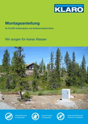 Montageanleitung - KLARO GmbH