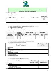 Projeto de ImplantaÃ§Ã£o IndÃºstria Madeireira - Ipaam