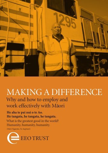 Making a Difference - Equal Employment Opportunities Trust