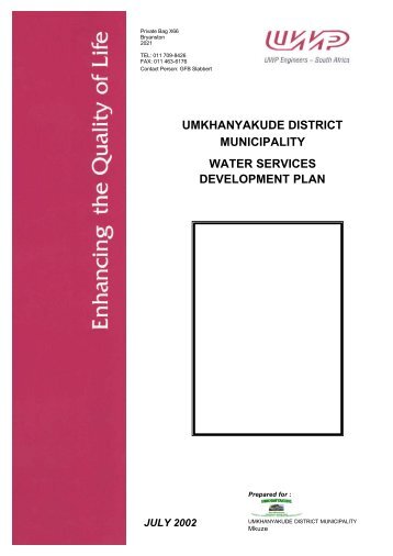 umkhanyakude district municipality water services development plan