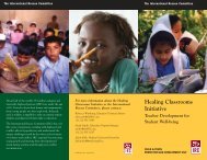 Healing Classrooms Initiative - International Rescue Committee