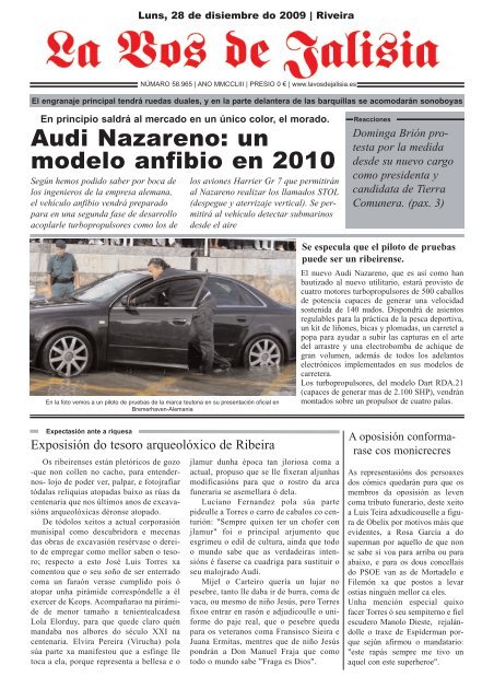 Audi Nazareno: un modelo anfibio en 2010 - eniac informatica