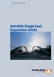 Single Seal Satz - Maurer SÃ¶hne Group