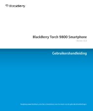 BlackBerry Torch 9800 Smartphone - 6.0 ... - Toestelhulp