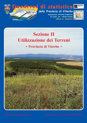 Quaderni di statistica - Provincia di Viterbo