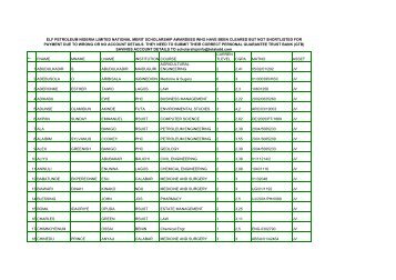 ACCOUNT ISSUES-1 - TOTAL Nigeria