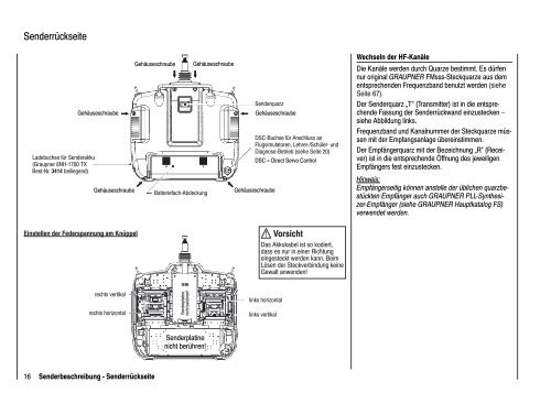 Funktions-Rotation - Graupner