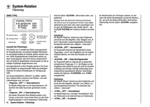 Funktions-Rotation - Graupner