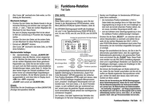 Funktions-Rotation - Graupner