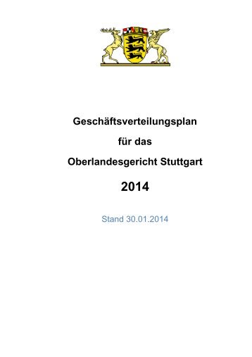 Download Geschäftsverteilungsplan (PDF) - Oberlandesgericht ...