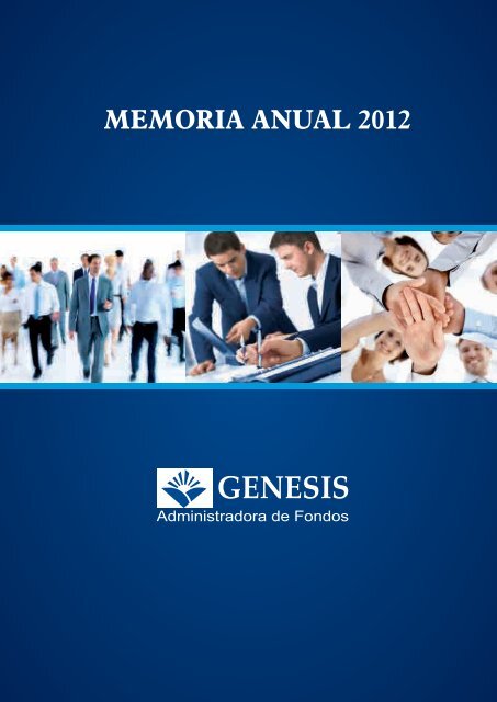 MEMORIA ANUAL 2012 - Genesis SA