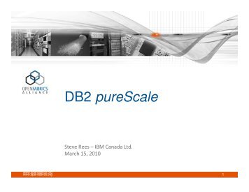 DB2 pureScale