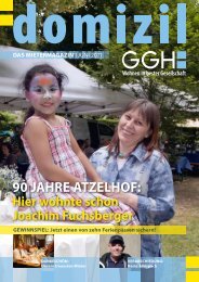 Domizil, Ausgabe Juni 2011 - GGH